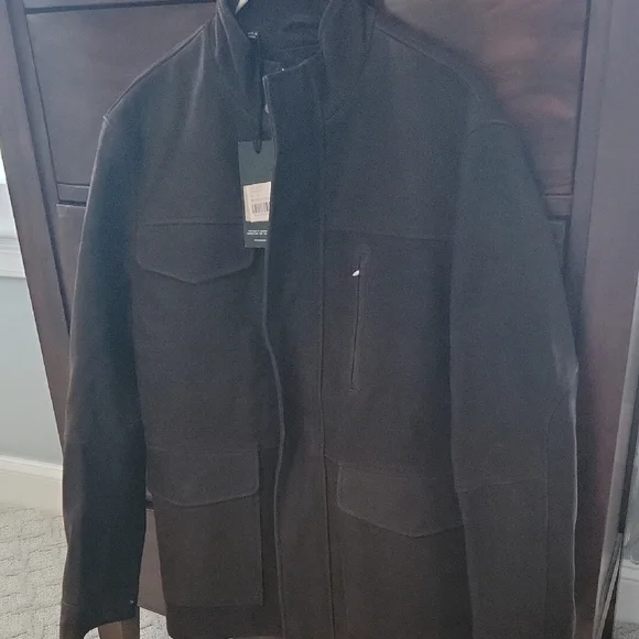 NWT Mens Rodd & Gunn Faurholme Leathed Jacket - Picture 2 of 4